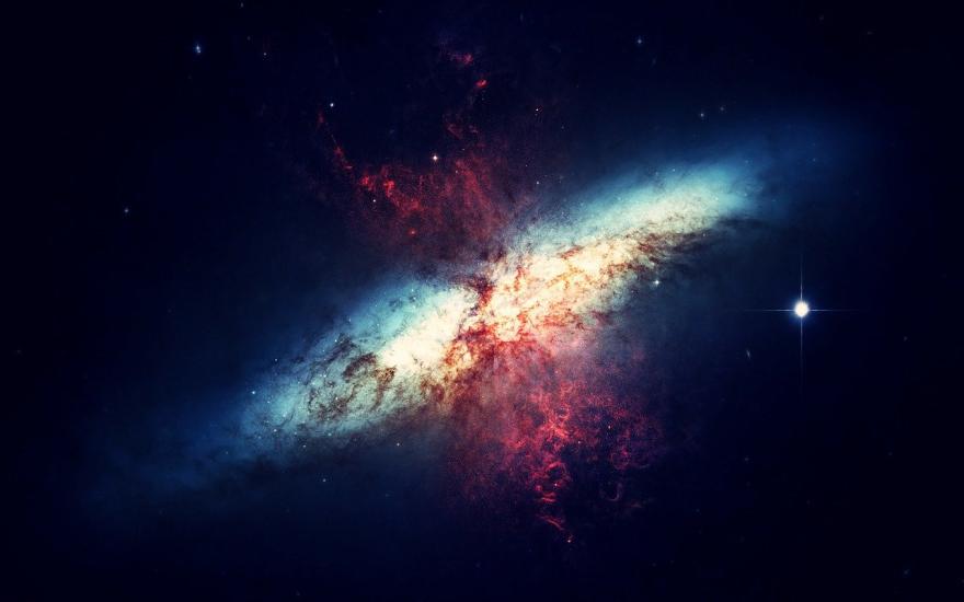 Dalekie Czerwone Jądro - za duża i zbyt ciężka gromada galaktyk